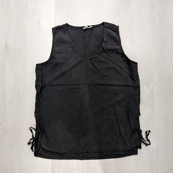 tentree Black Tank Top - Picture 1 of 6